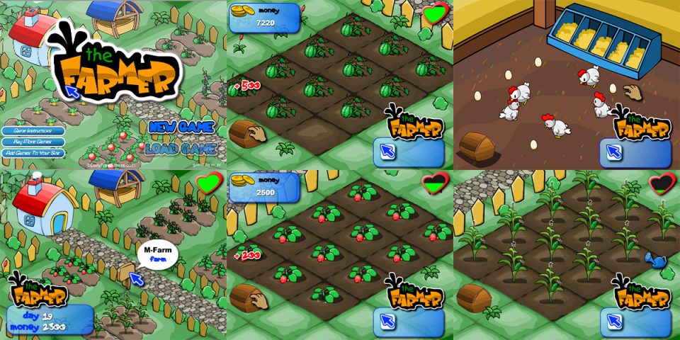 เกมส์ปลูกผัก the farmer -"Vegetable growing game the farmer"