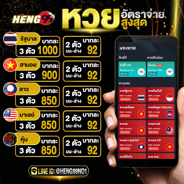 Heng99 เว็บบาคาร่าอันดับ 1-"Heng99, the number 1 baccarat website"